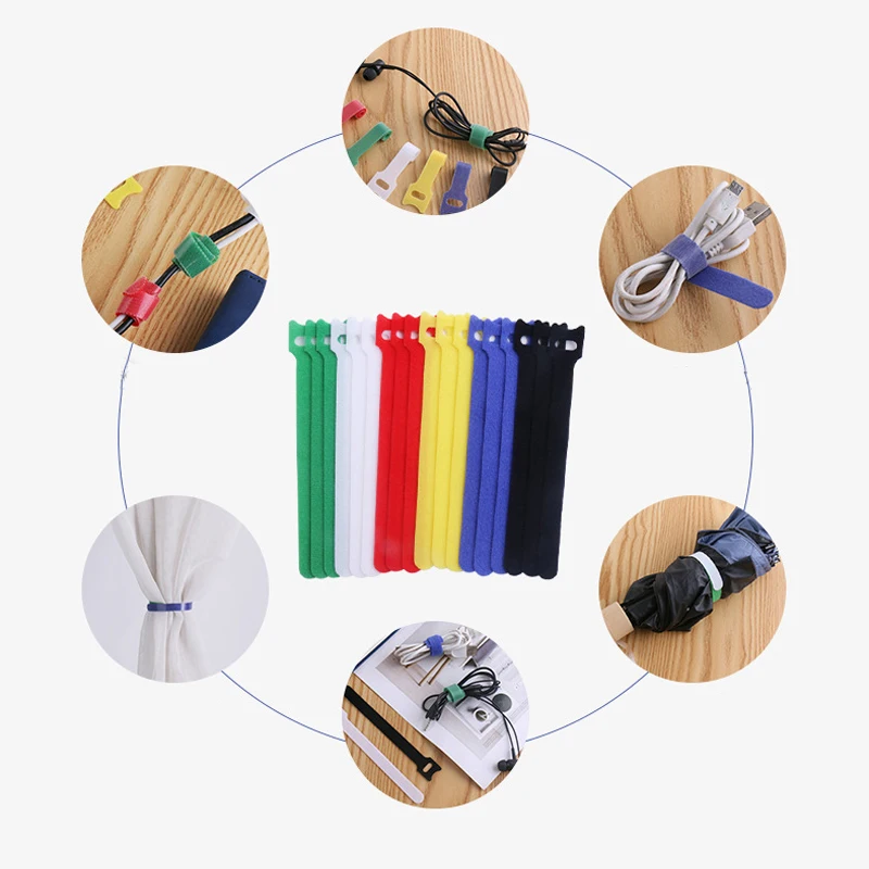 50pcs Reusable Hook and Loop C – Gear Tie Reusable Bewertung und Preis