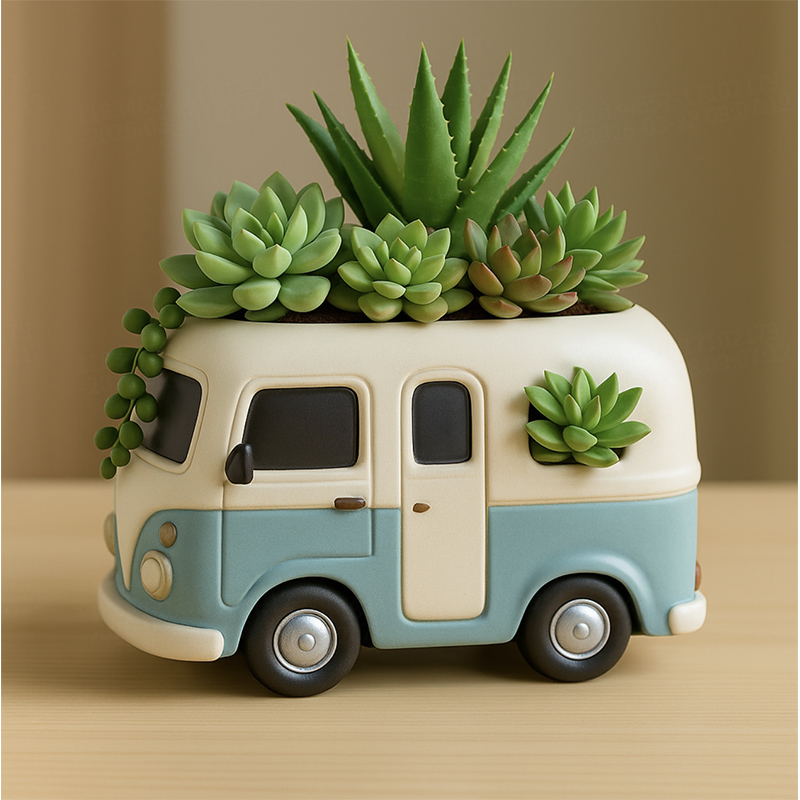 3D Vintage Bus Car Succulent P – Edc Carry Pen Bewertung und Preis