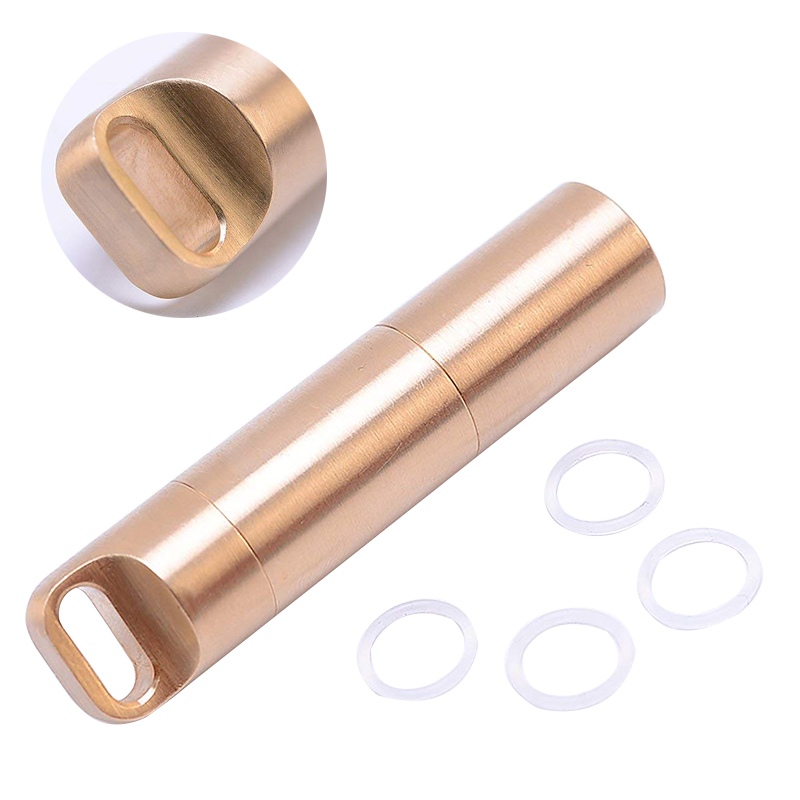 Waterproof Brass Airtight Wate – Pill Fob Capsule Bewertung und Preis