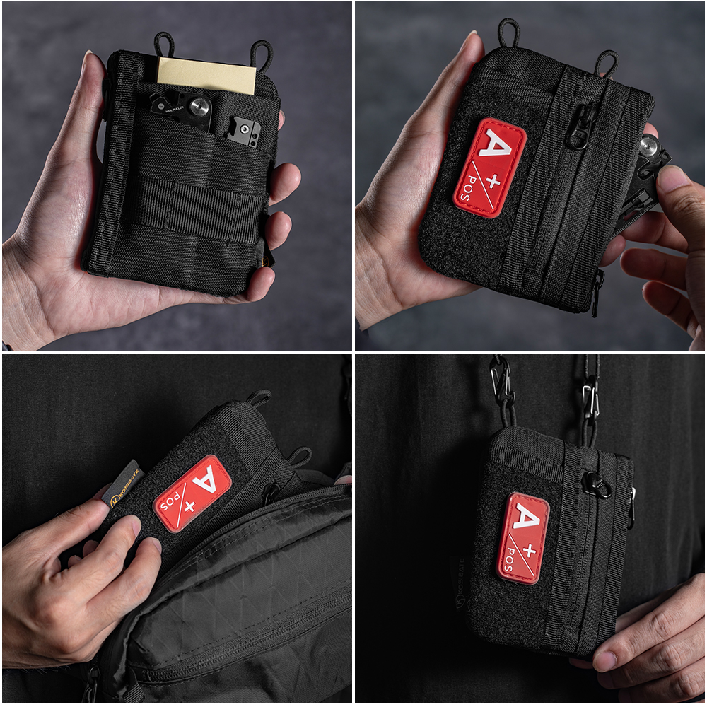 EDC Organizer Pouch with DIY P – Edc Carry Card Bewertung und Preis