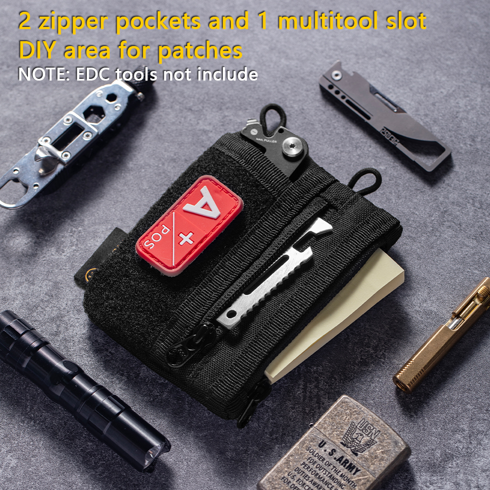 EDC Organizer Pouch with DIY P – Edc Carry Card Bewertung und Preis