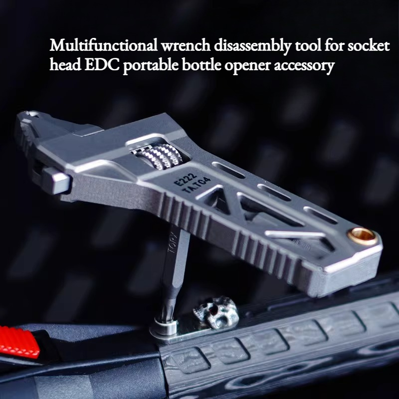 TC4 All-titanium Alloy Wrench  – Edc Carry All Bewertung und Preis