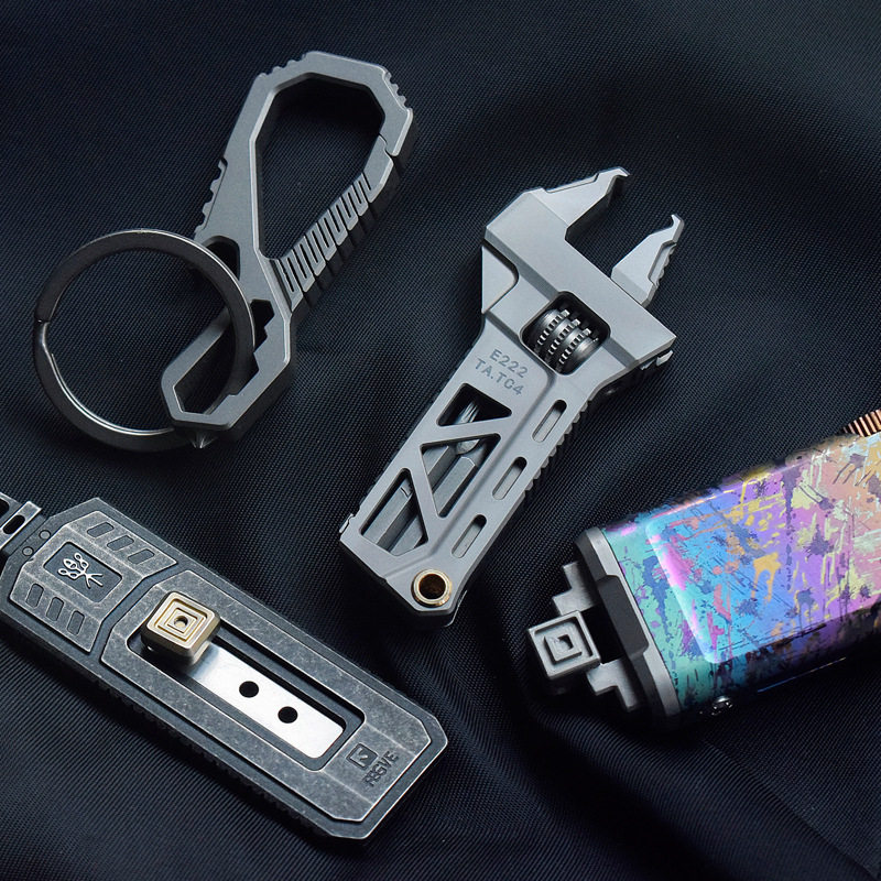 TC4 All-titanium Alloy Wrench  – Edc Carry All Bewertung und Preis