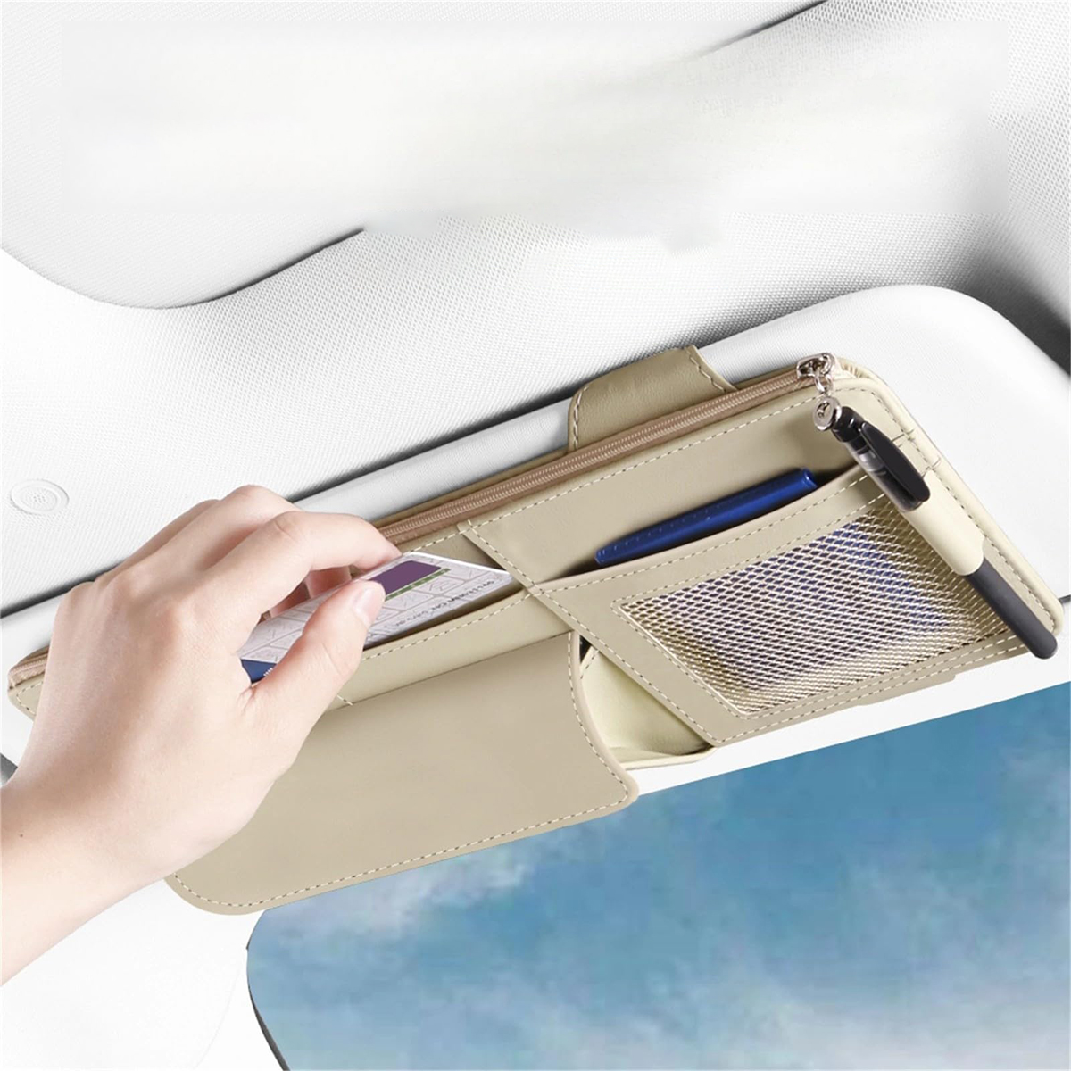 Car Sun Visor Multi-Pocket Sto – Edc Carry Pen Bewertung und Preis