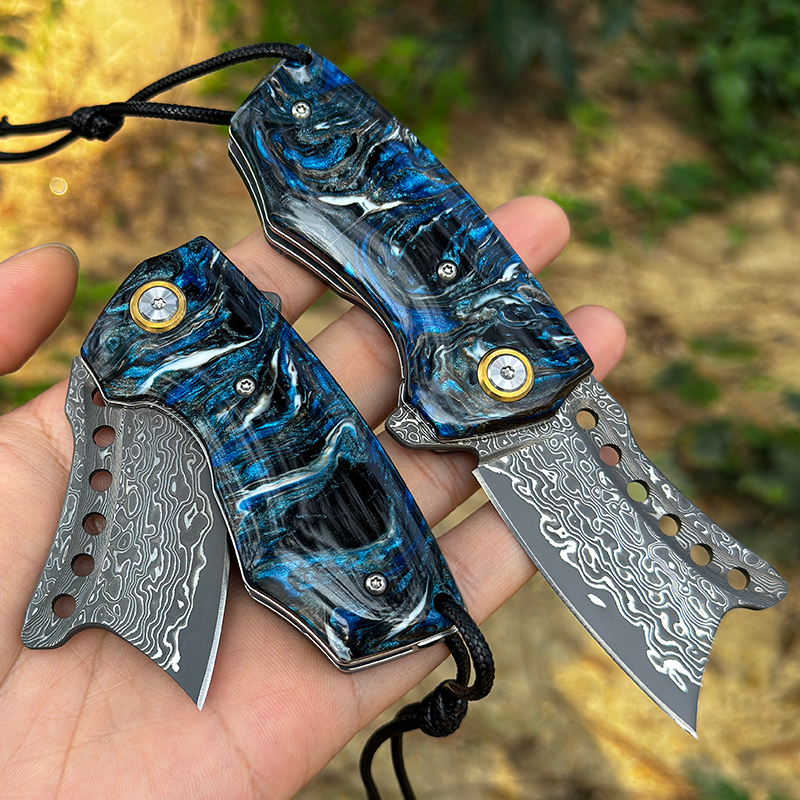 Handmade Damascus Steel Pocket – Edc Carry Pocket Knife Bewertung und Preis