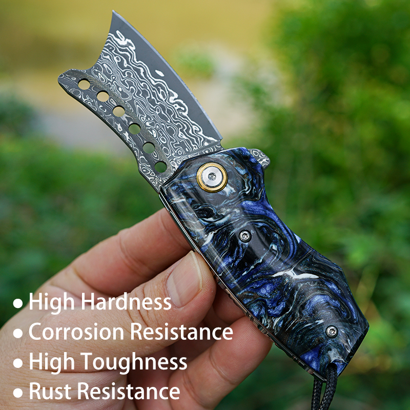 Handmade Damascus Steel Pocket – Edc Carry Pocket Knife Bewertung und Preis