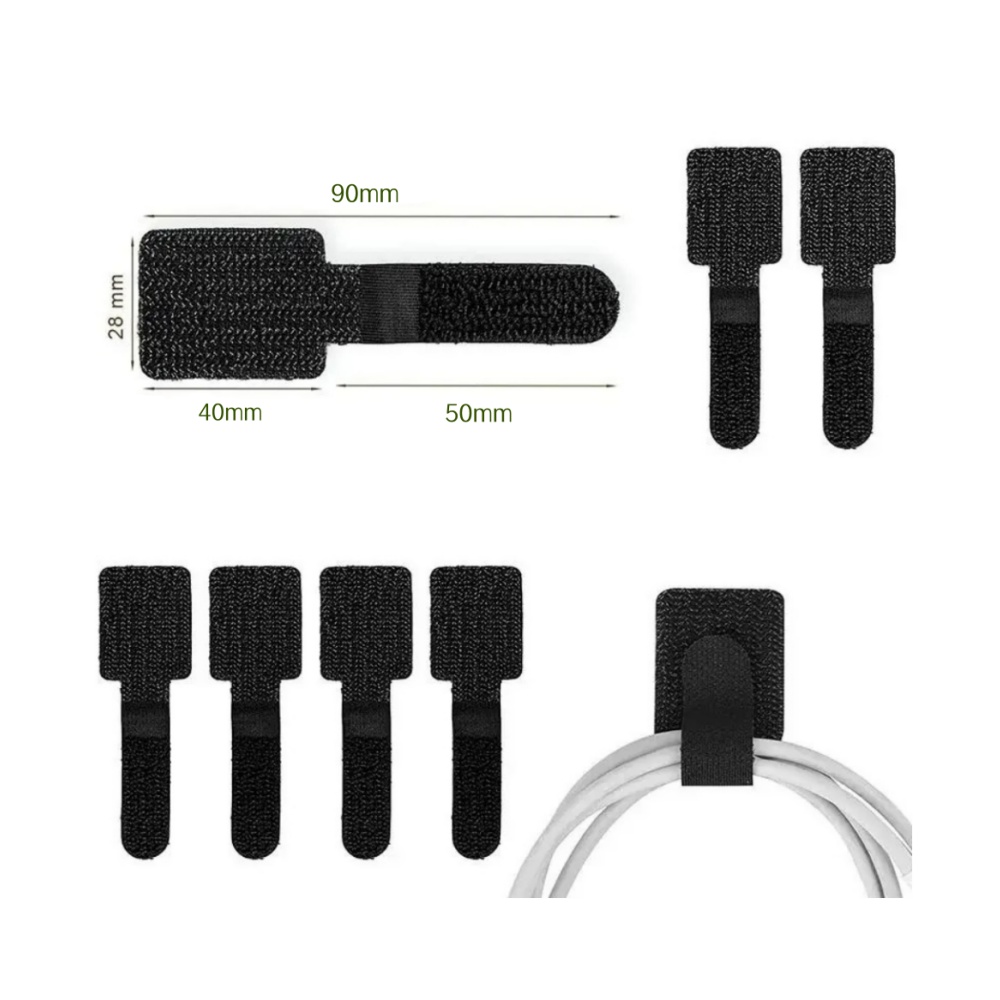 Self Adhesive Reusable Cable T – Gear Tie Reusable Bewertung und Preis