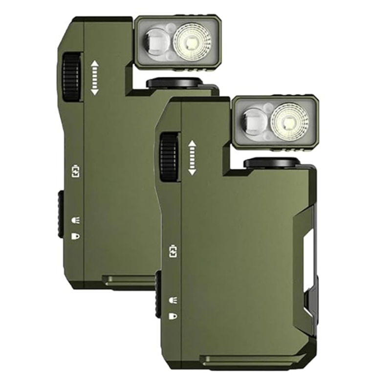 AT51-2Pcs EDC Flashlight With  – Edc Daily Carry Bewertung und Preis