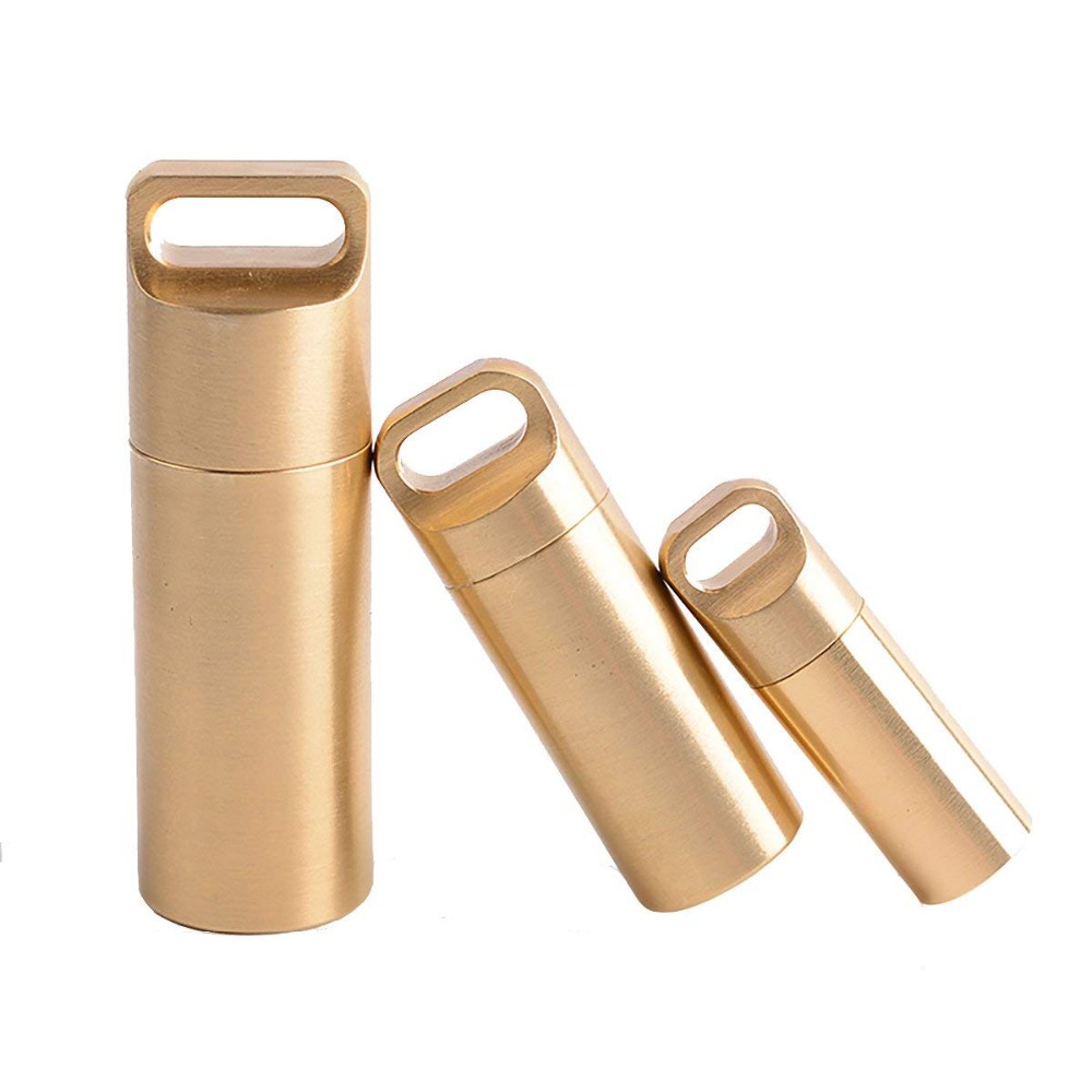 Brass Airtight Watertight Stor – Pill Fob Capsule Bewertung und Preis