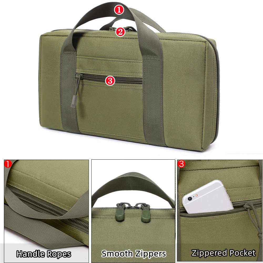 Tactical Pistol Range Bag Gun  – Edc Carry Bag For Pistol Bewertung und Preis
