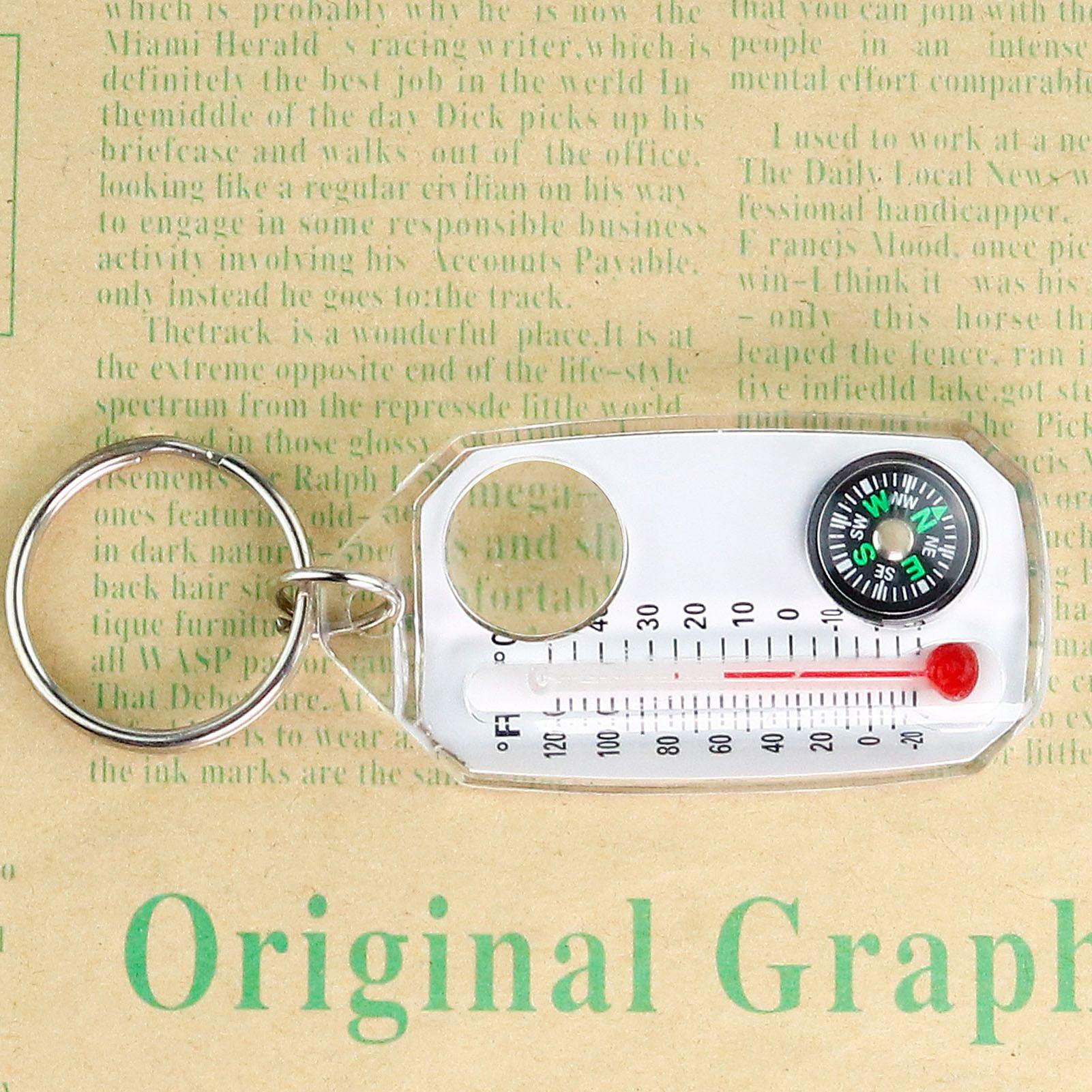 3in 1Pocket Survival Compass M – Compass Keychain Mini Bewertung und Preis