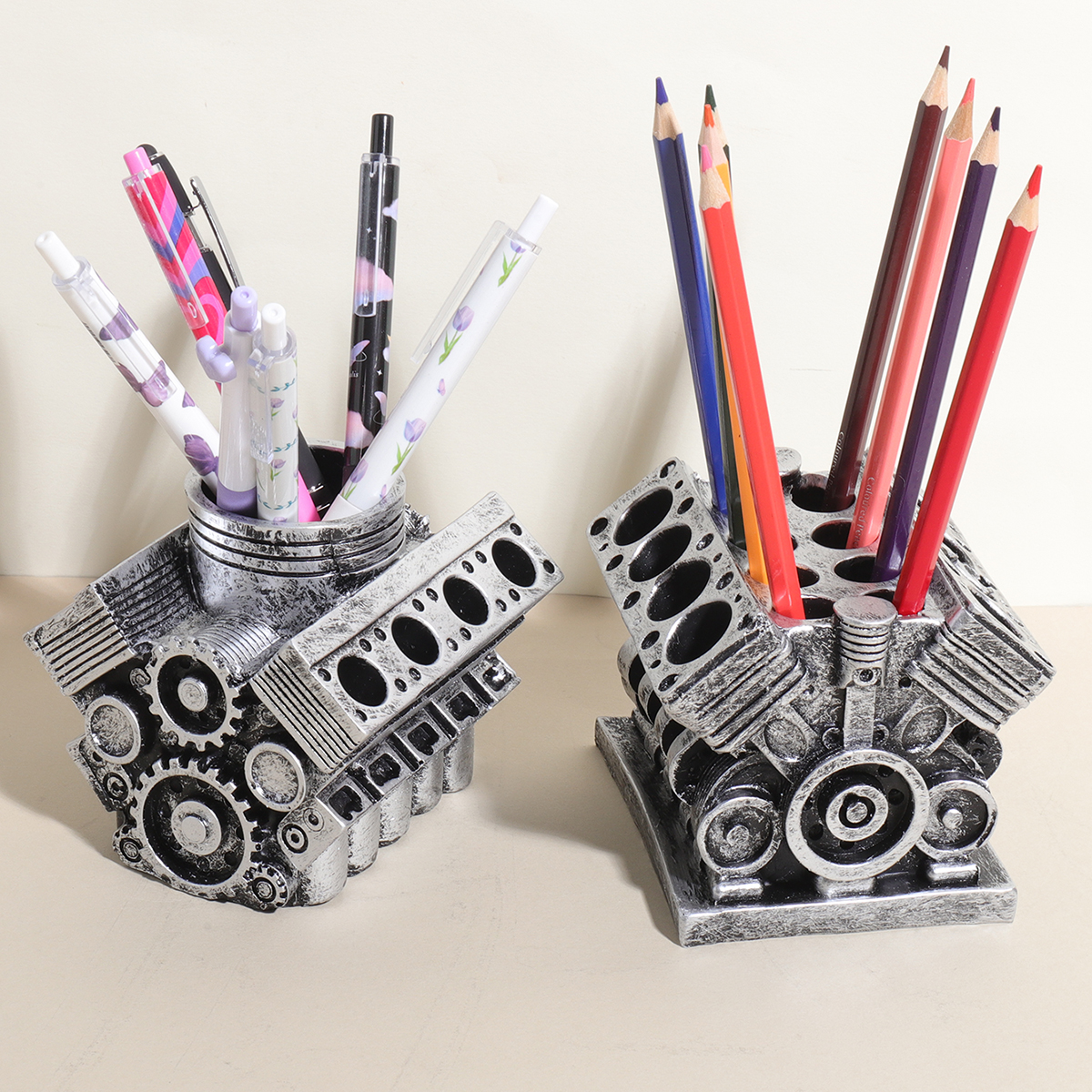 Car Engine Model Pen Holder, V – Edc Carry Pen Bewertung und Preis