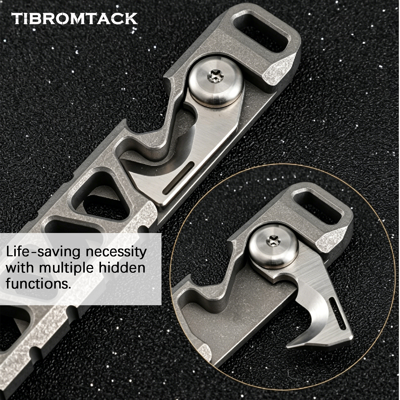 TIBROMTACK Titanium Multi-Func – Edc Carry Co Bewertung und Preis