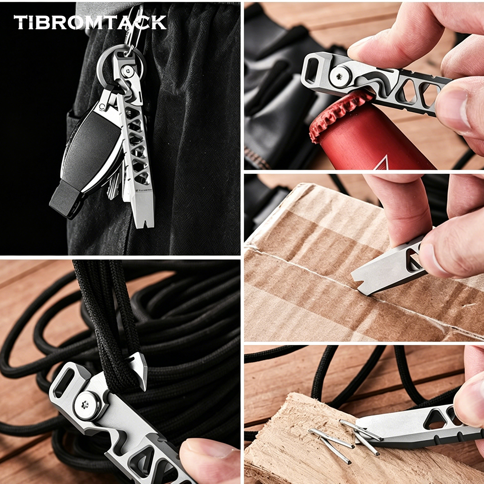 TIBROMTACK Titanium Multi-Func – Edc Carry Co Bewertung und Preis