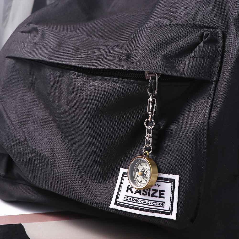 1 PCS Keychain Zinc Alloy Vint – Compass Keychain Mini Bewertung und Preis