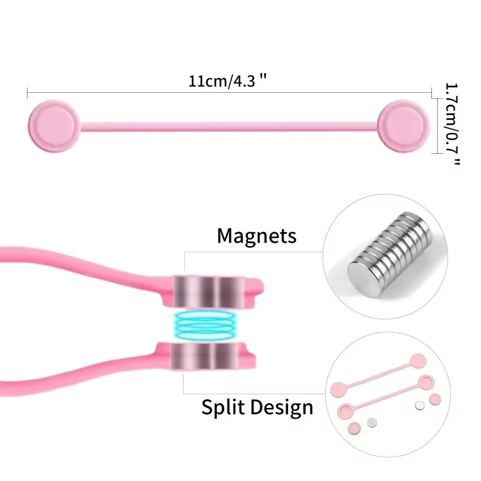 Silicone Magnetic Cable Ties S – Gear Tie Reusable Bewertung und Preis