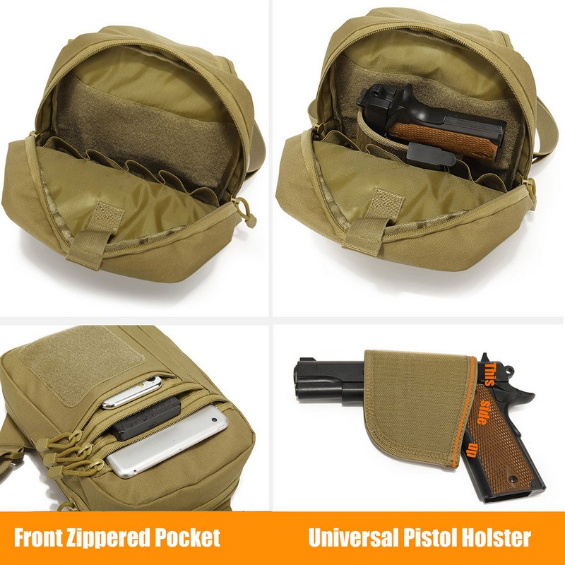 New Tactical Chest Bag Pistol  – Edc Concealed Carry Holster Bewertung und Preis