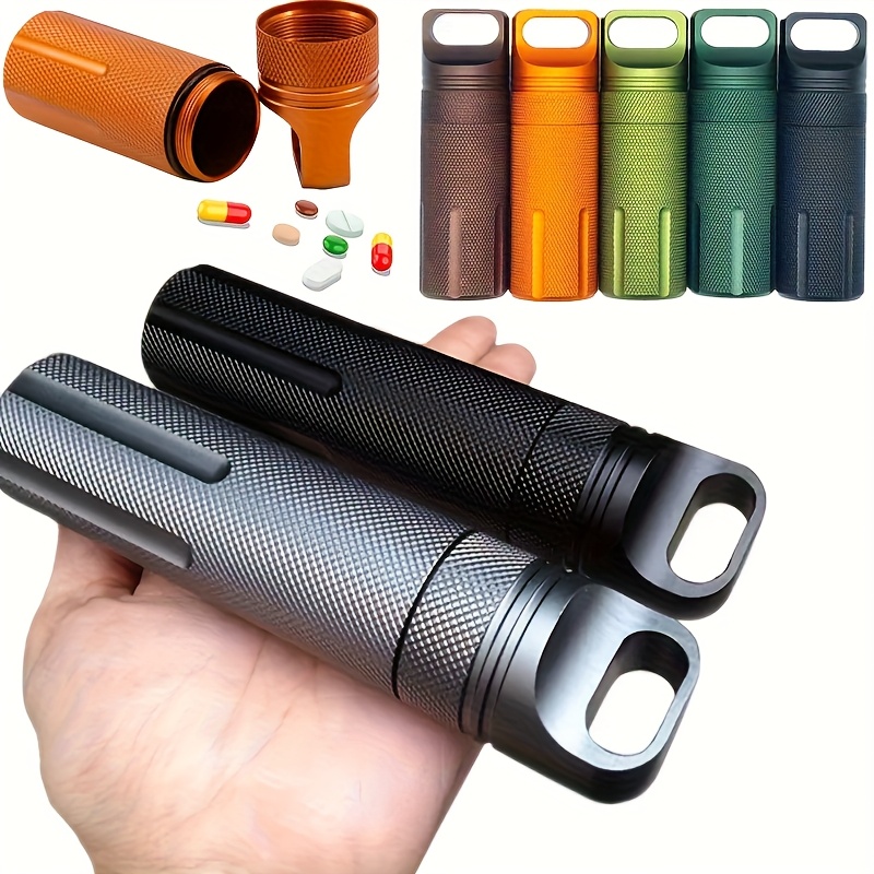 1Pack Aluminum Outdoor Dry Con – Pill Fob Capsule Bewertung und Preis