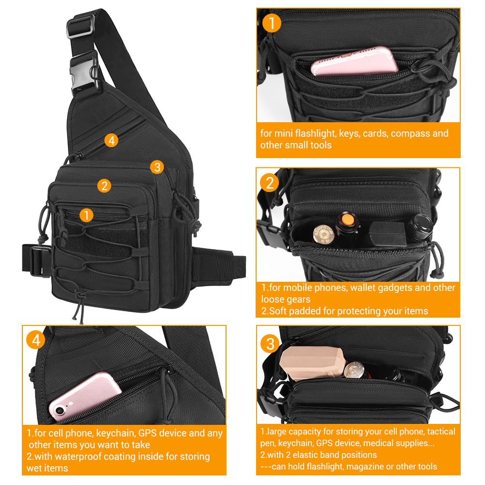 Tactical Gun Bag EDC Shoulder  – Edc Concealed Carry Holster Bewertung und Preis