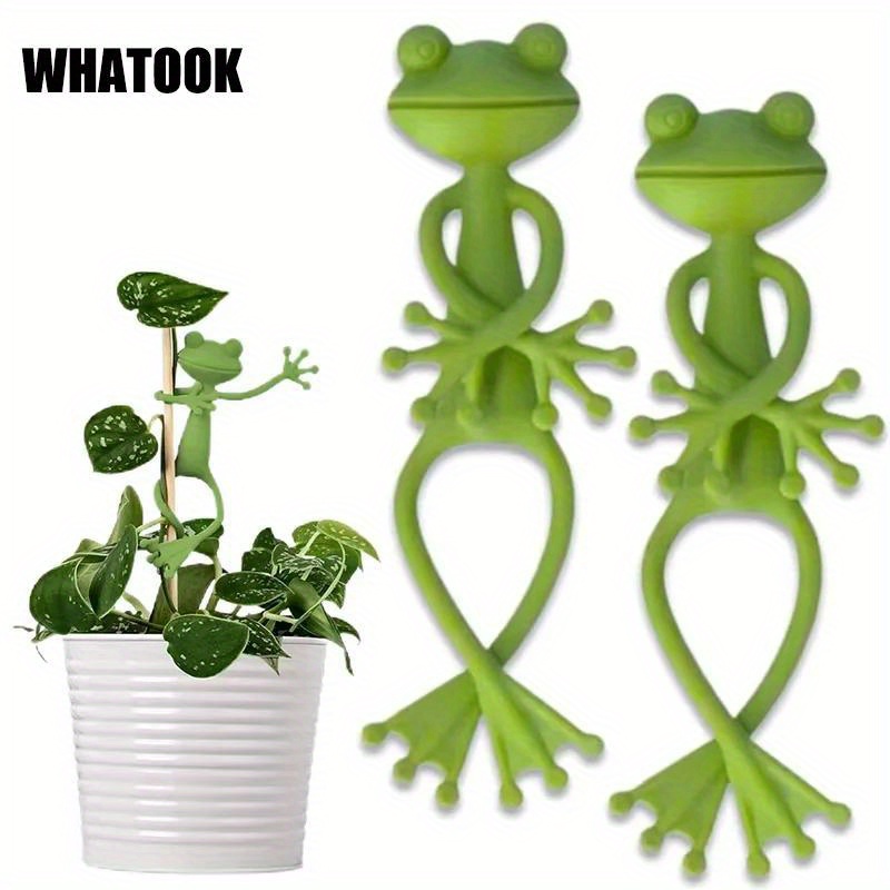 6pcs Frog Shaped Plant Tie Reu – Gear Tie Reusable Bewertung und Preis