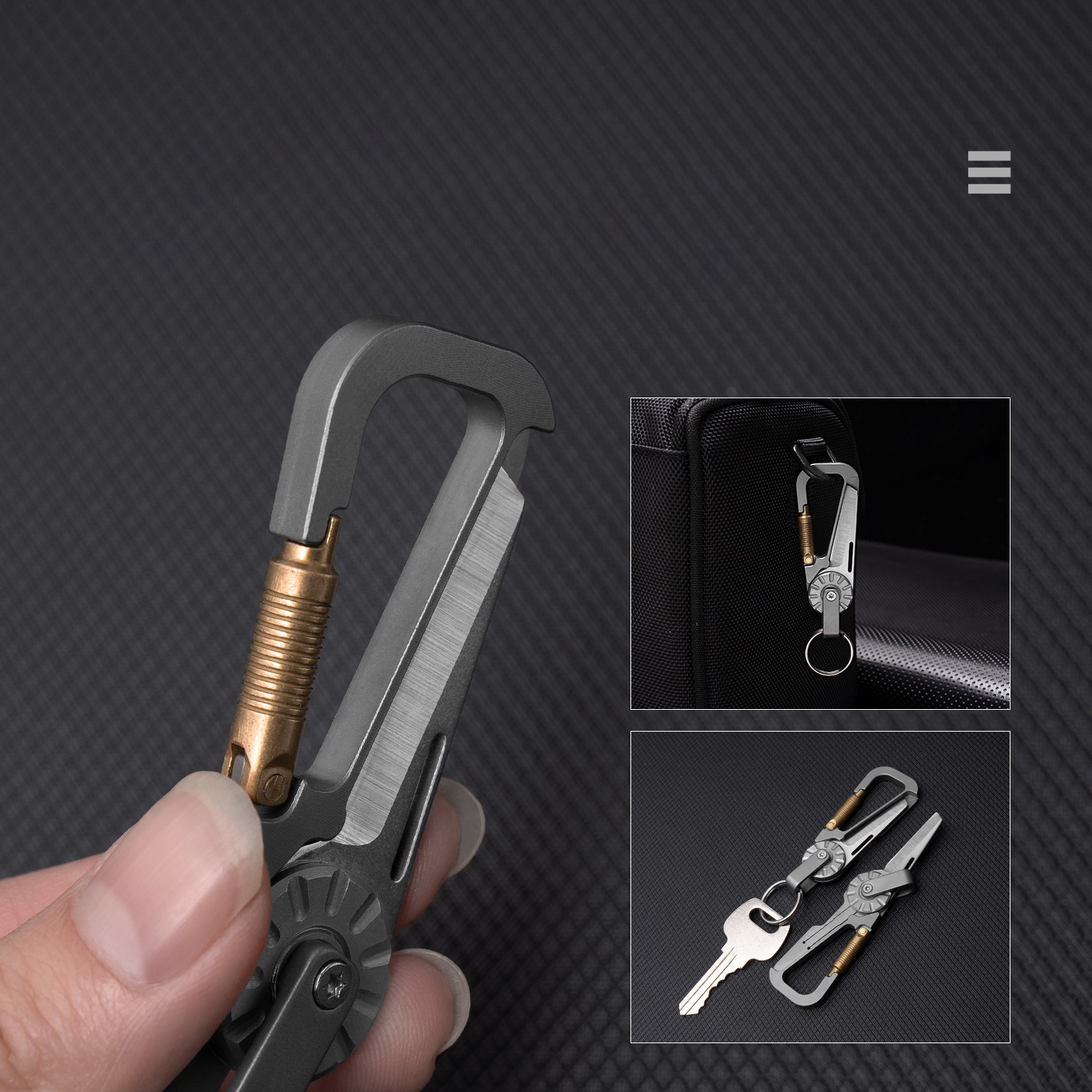 Titanium Alloy EDC Keychain Wi – Edc Carry All Bewertung und Preis