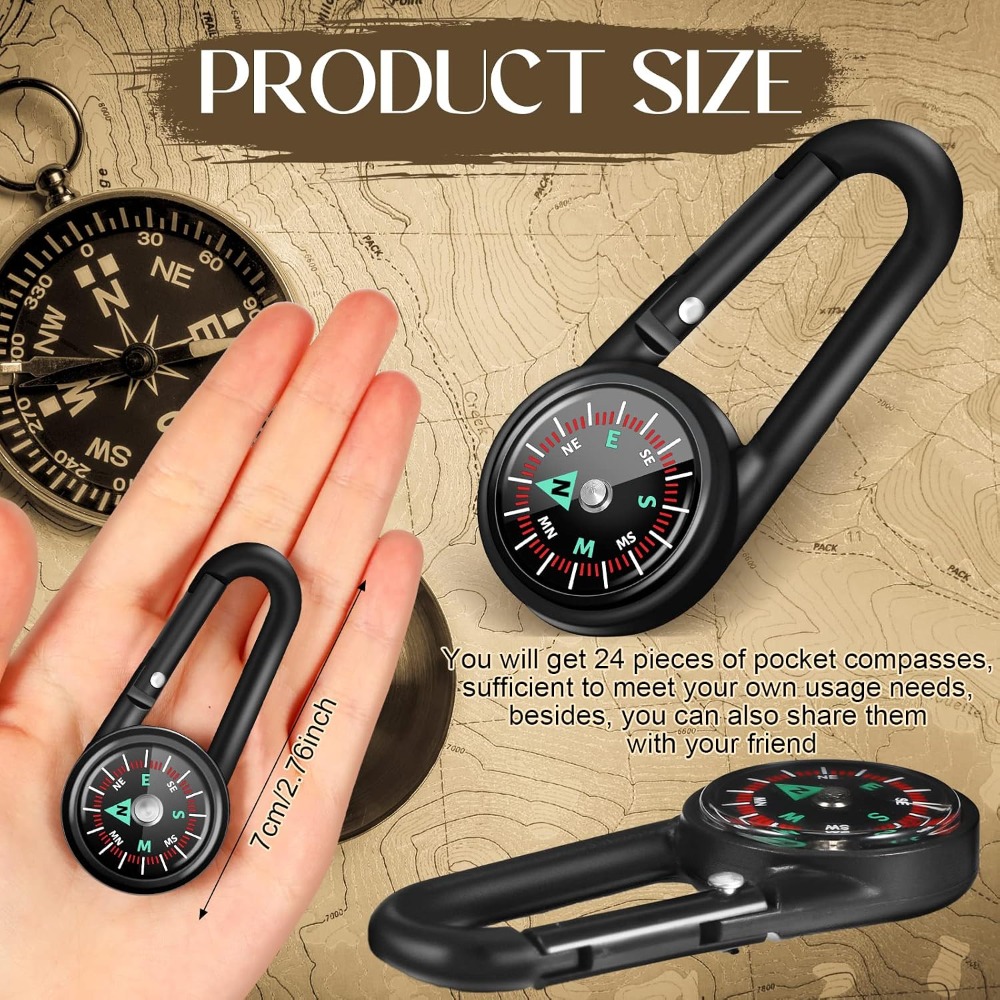 6-50 Pcs Mini Magnetic Compass – Compass Keychain Mini Bewertung und Preis