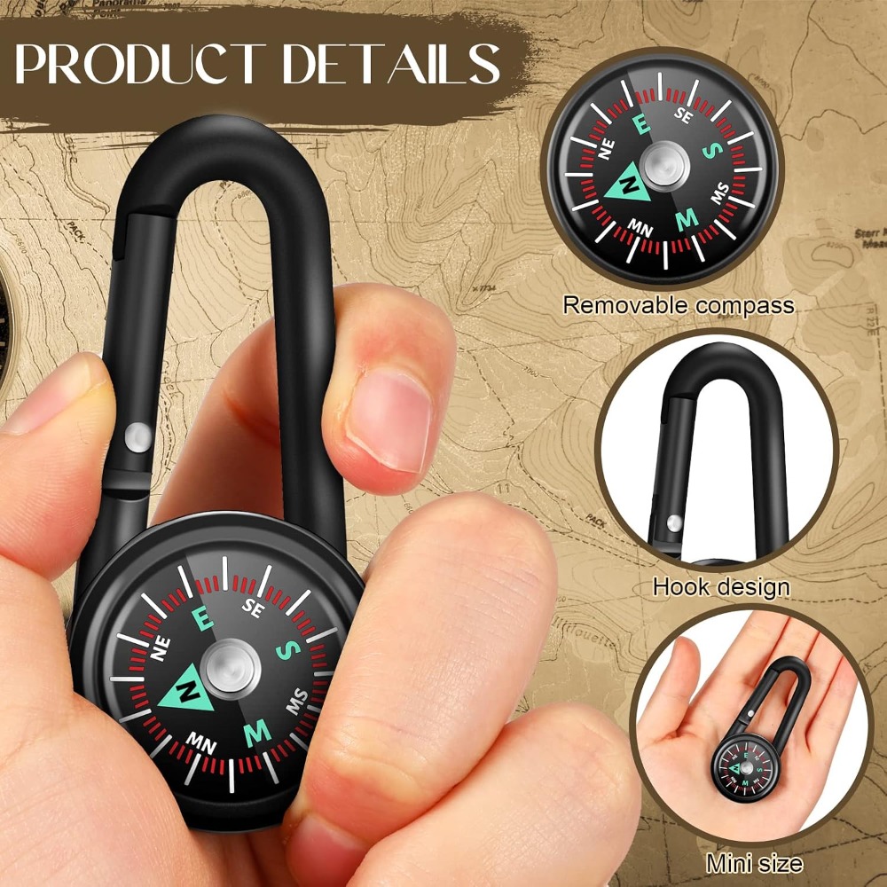 6-50 Pcs Mini Magnetic Compass – Compass Keychain Mini Bewertung und Preis