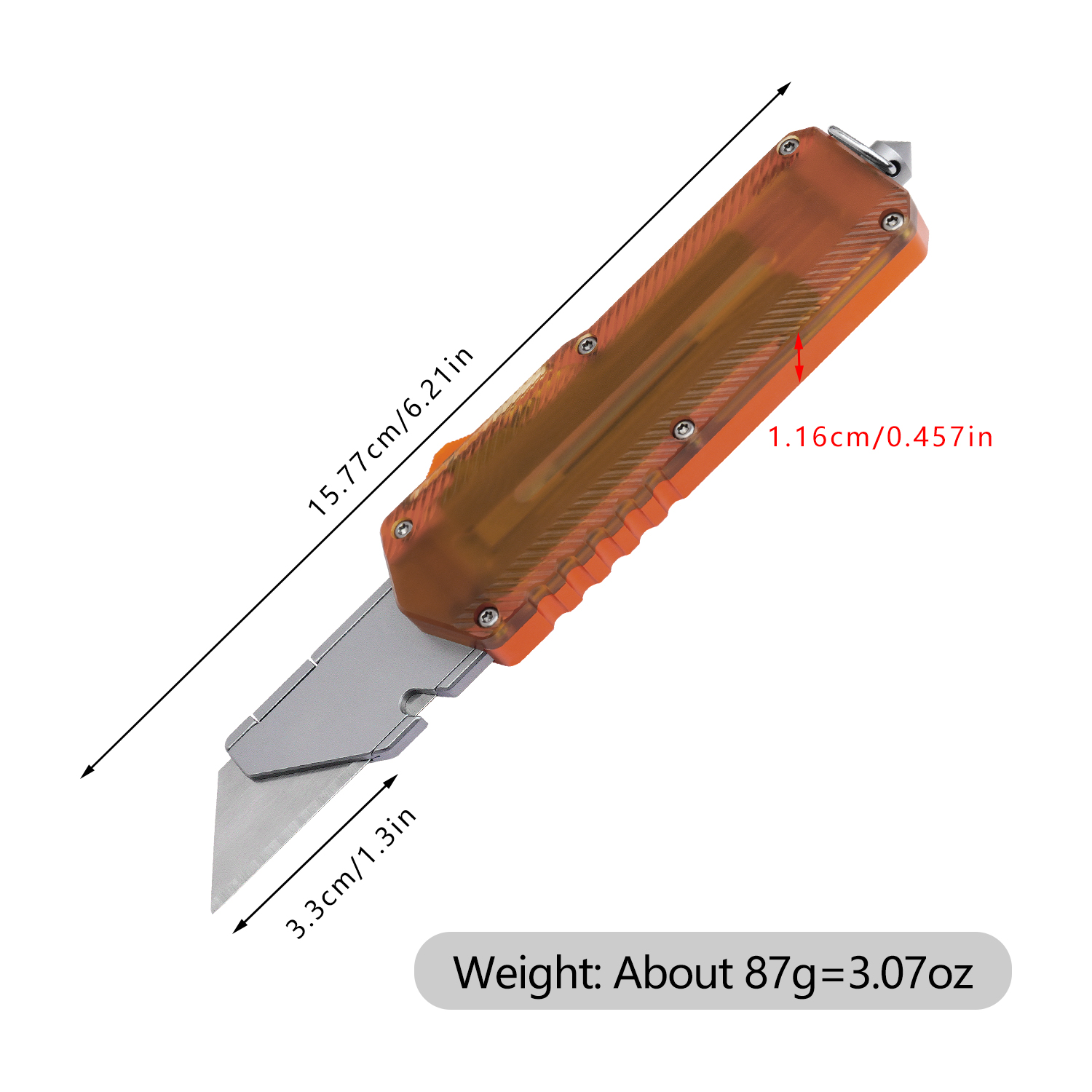 Two-piece aluminum alloy combi – Edc Carry Piece Bewertung und Preis