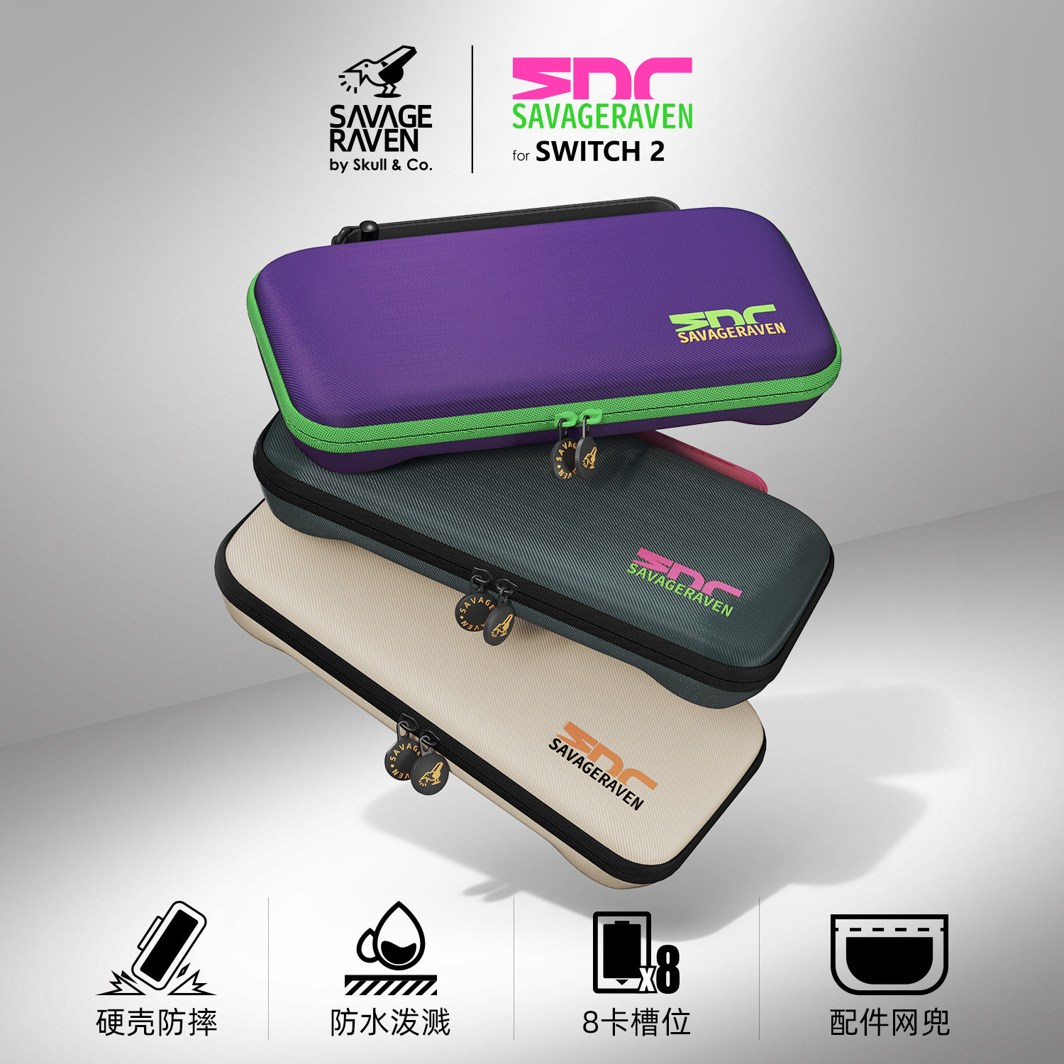 SkullCo Savage Raven Switch 2  – Edc Carry Card Bewertung und Preis