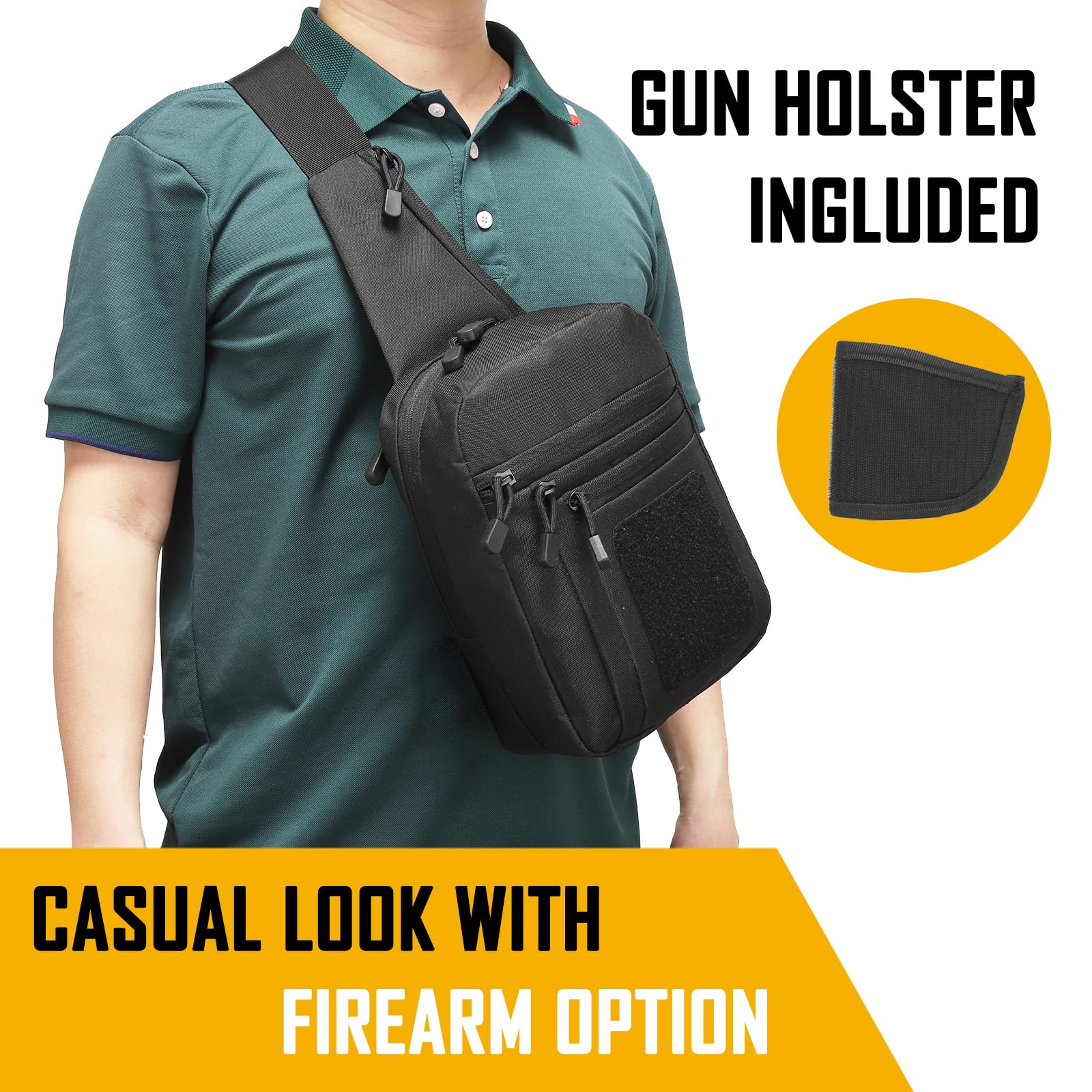 Concealed Carry Crossbody Bag  – Edc Carry Pack Bewertung und Preis