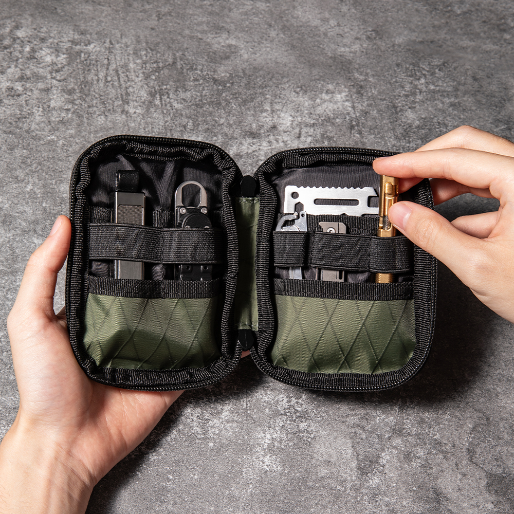Small EDC Wallet Pouch EDC Poc – Edc Carry Card Bewertung und Preis